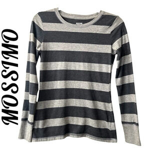 MOSSIMO Long Sleeve Black & Grey Shirt​